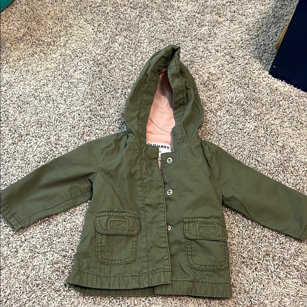 NWOT Old Navy Green Baby Utility Jacket